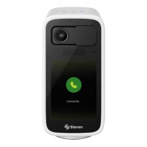 Cámara de seguridad Wi-Fi 6* 4 Mpx robotizada con pantalla para video llamada, doble banda