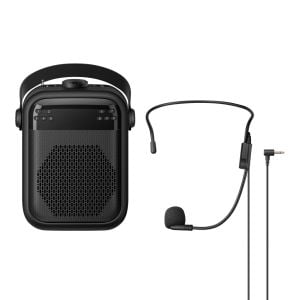 Amplificador portátil Bluetooth* TWS con grabador de voz, reproductor MP3 y radio FM