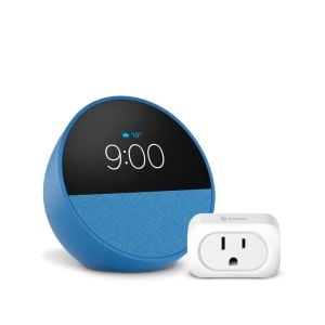 Alexa* ECHO SPOT azul más Contacto Wi-Fi* (ECHO SPOT AZ / SHOME-100)