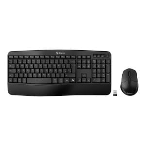 Teclado y mouse Bluetooth* / RF multidispositivo, con batería recargable
