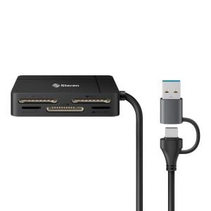 Lector-Escritor USB C / USB 3.0 OTG para tarjetas de memoria