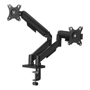 Soporte doble de escritorio para monitor de 13 a 32”