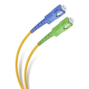 Cable de fibra óptica SC APC/ SC UPC, de 6 m, para acometida telefónica