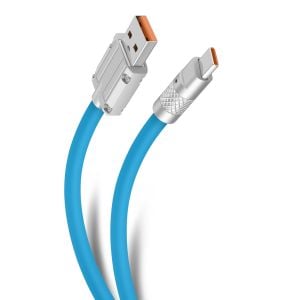 Cable USB a USB C de 1,5 m 60 W para uso rudo