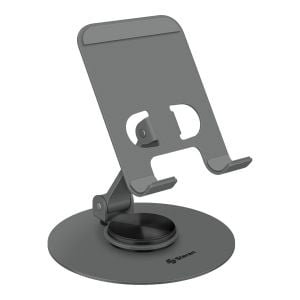 Soporte plegable y giratorio para celular