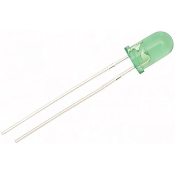 led de 5 mm color verde claro