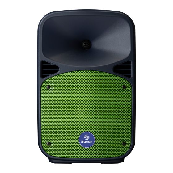 Bafle de 8 1,100 W PMPO Bluetooth* con batería recarga