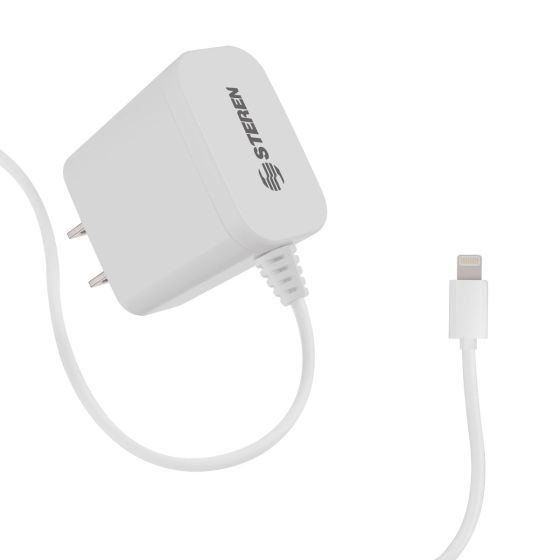Cargador Con Conector Lightning Para Iphone Steren Tien