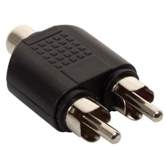wholesale dealer performance sportswear preview of Adaptador de 2 plugs RCA a jack RCA wholesale dealer performance sportswear preview of Adaptador de 2 plugs RCA a jack RCA