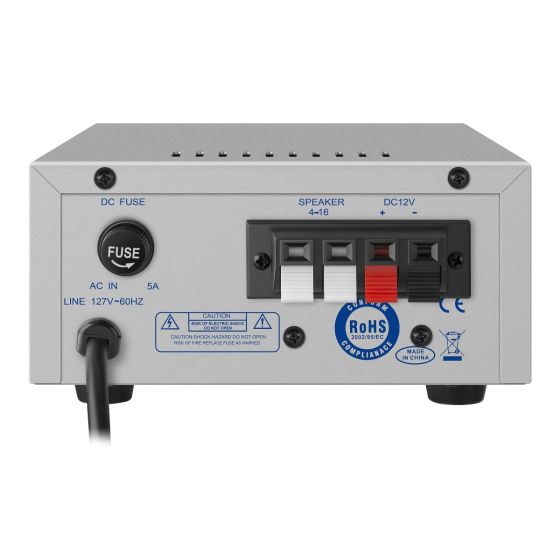 bala hilo Geometría Amplificador 30 Watts con entradas para 12 o 117 Volts en Venta | Steren Tienda en Línea bala hilo Geometría Amplificador 30 Watts con entradas para 12 o 117 Volts en Venta | Steren Tienda en Línea