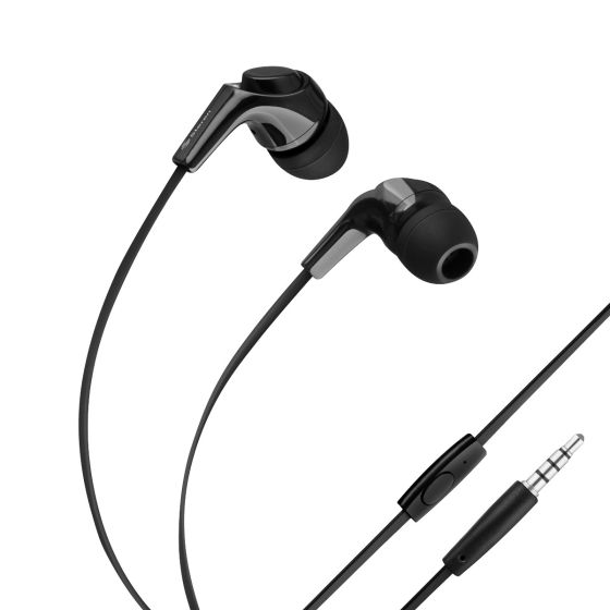 Audífonos manos libres Fit con cable plano Steren Tiend