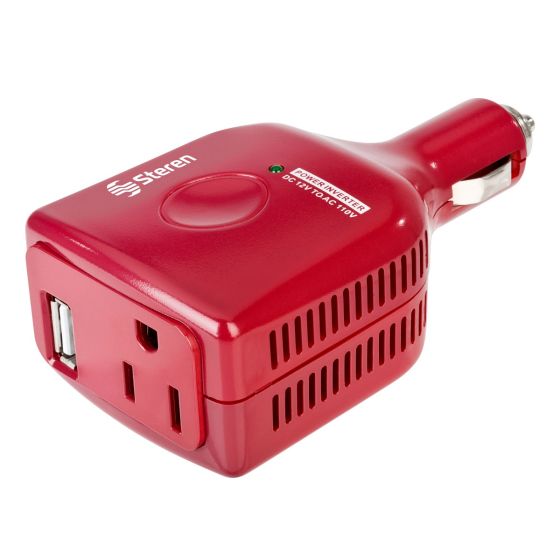 Inversor De Corriente Automotriz De 75 W 12 Vcc A 110