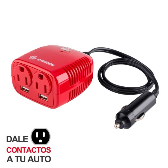 Inversor De Corriente Automotriz De 150 W 12 Vcc A 110