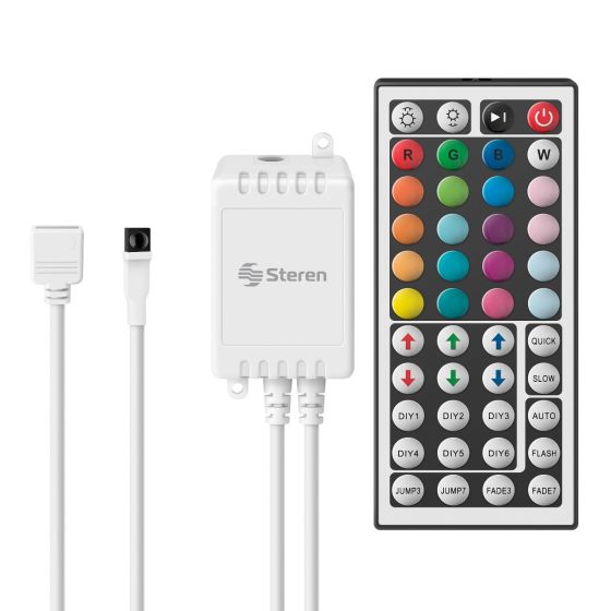 control remoto para tiras led multicolor rgb