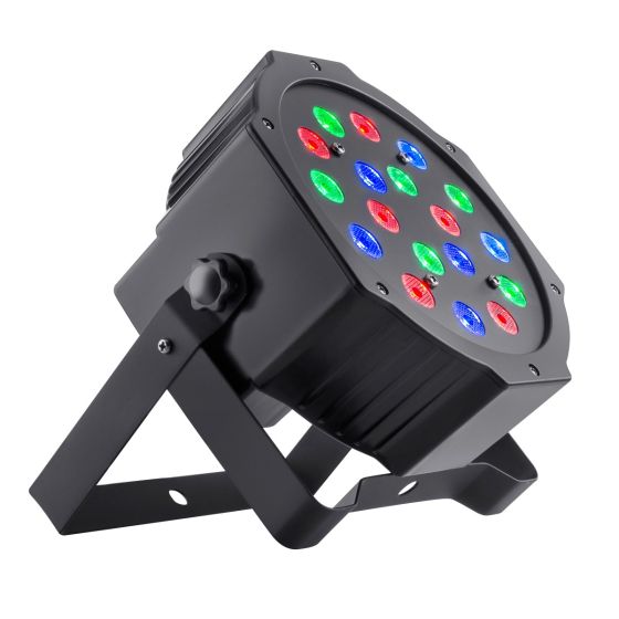 lampara par led multicolor dmx