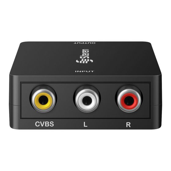 Tengchi Convertidor RCA a HDMI, adaptador compuesto a HDMI compatible con  PS one, PS2, PS3, STB, Xbox, VHS, VCR, reproductores de DVD Blue-Ray