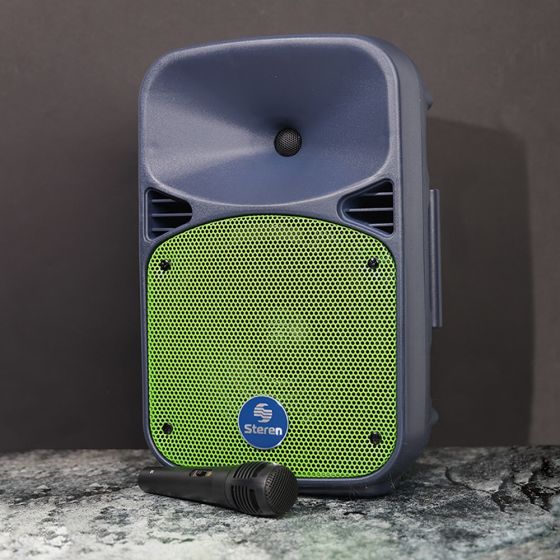 Bafle de 8 1,100 W PMPO Bluetooth* con batería recarga