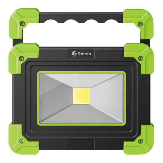 mini reflector led portatil con cargador usb y bateria recargable de 5 w