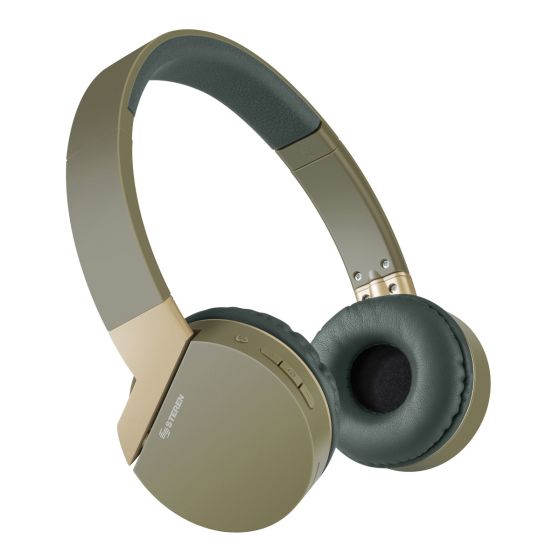 Audífonos Bluetooth* con batería de hasta 12 h y reprod