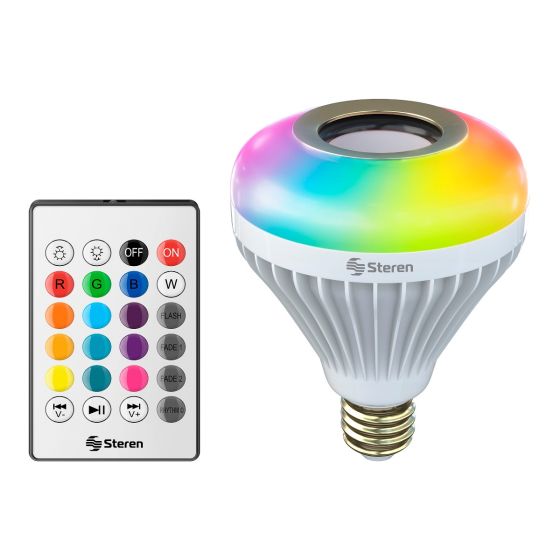 Alerta Samuel segunda mano Foco LED RGB decorativo con bocina Bluetooth*, 6,5 W St