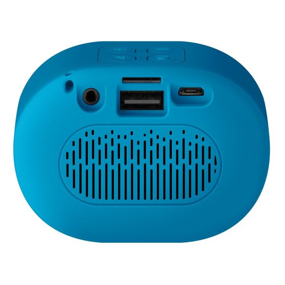 Mini bocina Bluetooth* con reproductor USB/microSD y ra