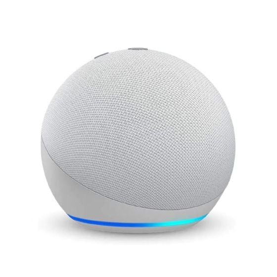 Bocina inteligente ECHO DOT 4ta Gen con Alexa, blanca S