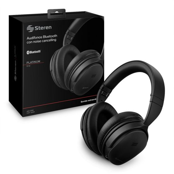 Audífonos Bluetooth con cancelación de ruido, negros St