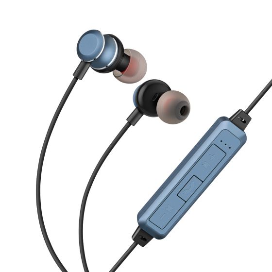 Audífonos Bluetooth* con reproductor MP3 y sujeción de
