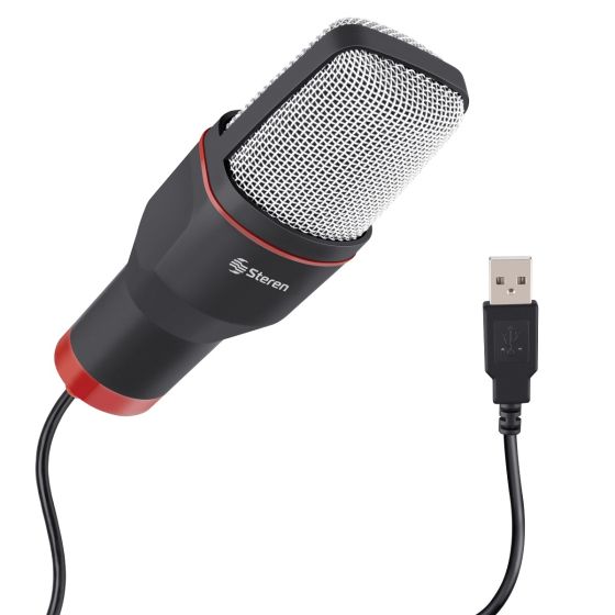 Micrófono USB de condensador para PC Steren Tienda en L