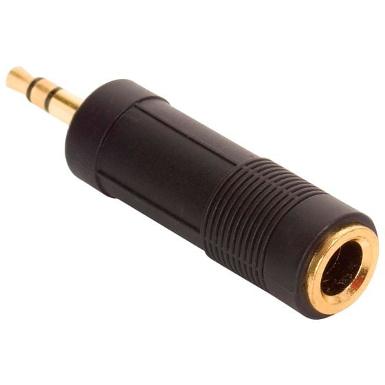 Adaptador de plug 6,3 mm a jack 3,5 mm, estéreo Steren