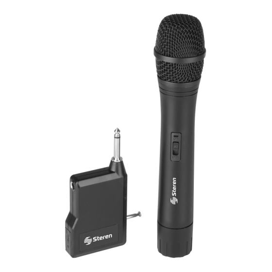 Micrófono Profesional Inalámbrico UHF Steren – Ezcomerce