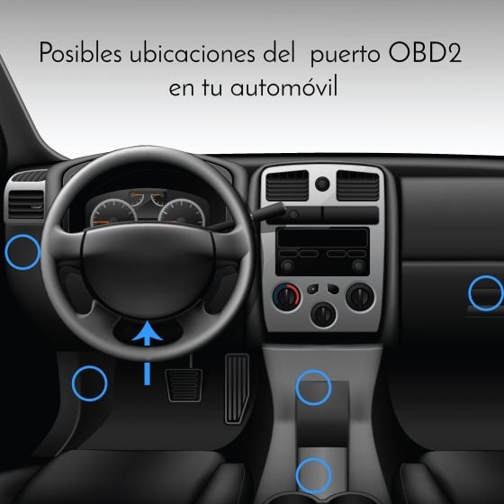 Escáner automotriz OBD2 Bluetooth para Android