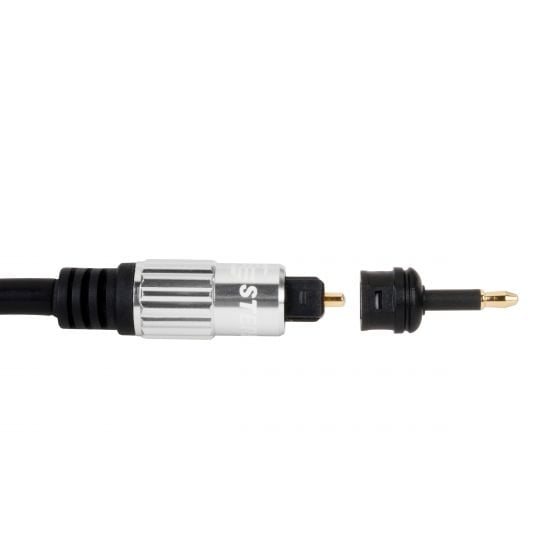 Cable de Fibra optica para audio de 3 metros 3 mts toslink de alta calidad  Cable