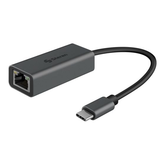 Adaptador USB C a Gigabit Ethernet (RJ45) Steren Tienda