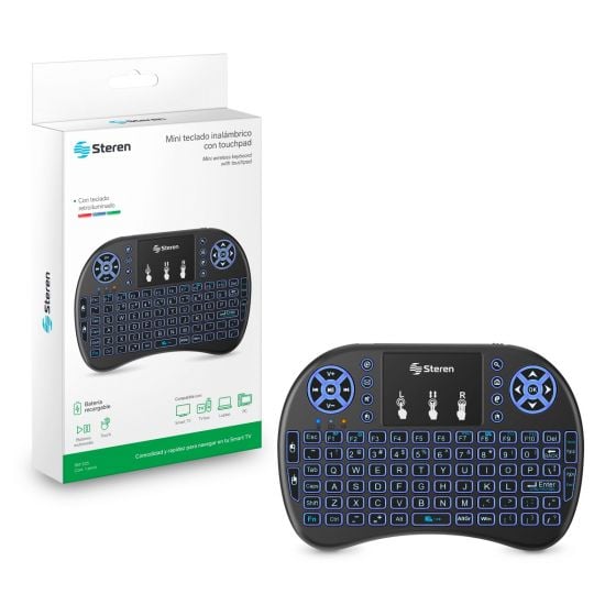 Mini Teclado Y Mouse Inalámbrico Bluetooth Recargable Para Celular/Tablet