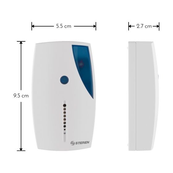 Alarma Con Sensor De Movimiento Y Campana Inalámbrica Steren | Meses