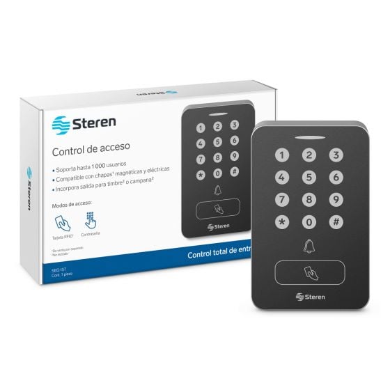 Timbre de puerta con cable de 12 V Sistema de control de acceso para el  hogar timbre de cuatro cables Soporte No instalar batería Timbre de puerta