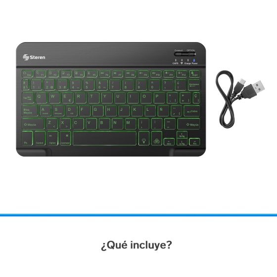Teclado recargable store