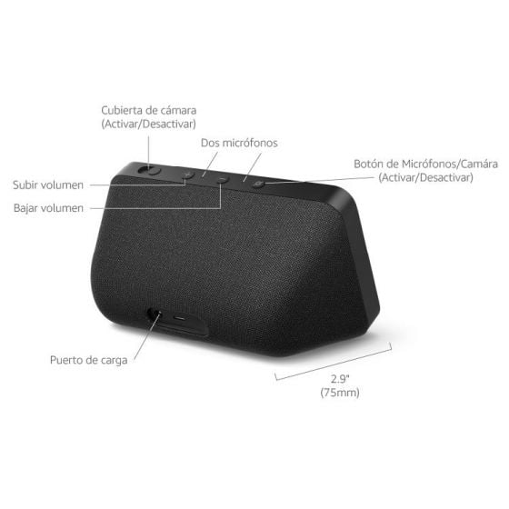 Pantalla inteligente con Alexa y cámara de MPx (3a Ge