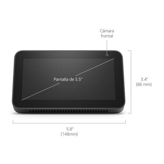 Pantalla inteligente con Alexa y cámara de MPx (3a Ge