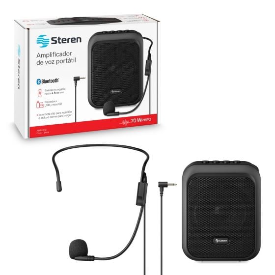 Amplificador port til Bluetooth con reproductor MP3 Ste