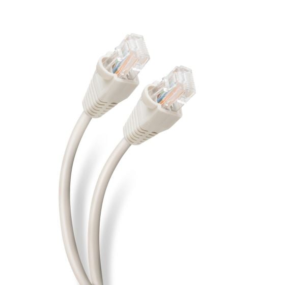 Cable de red 20 metros cat 6 100% cobre Blanco