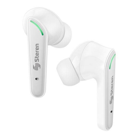 Audífonos Bluetooth* Touch True Wireless, blancos Stere