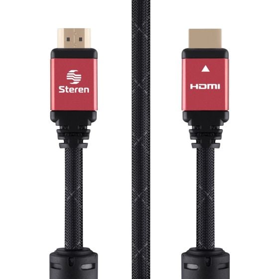 Cable HDMI* 4K con filtros de ferrita y cable tipo cord