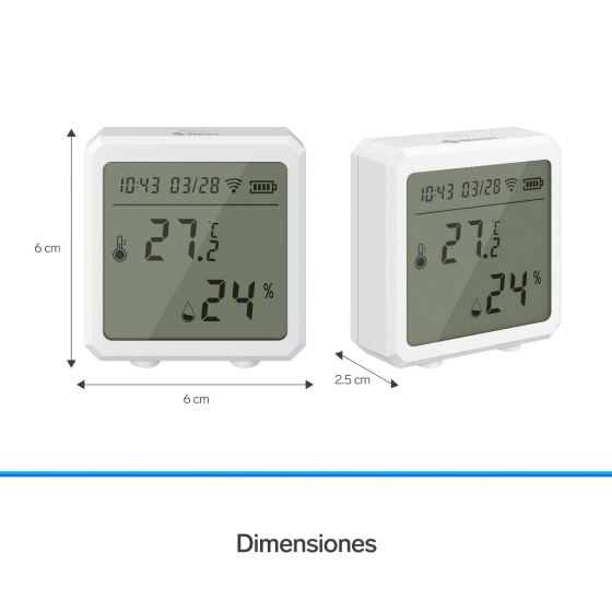 Medidor-termómetro WIFI/Bluetooth temperatura,humedad etc, con graficos -  Costa Rica