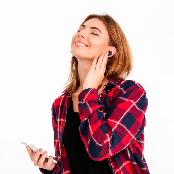 Mini aud fonos Bluetooth FreePods True Wireless Steren
