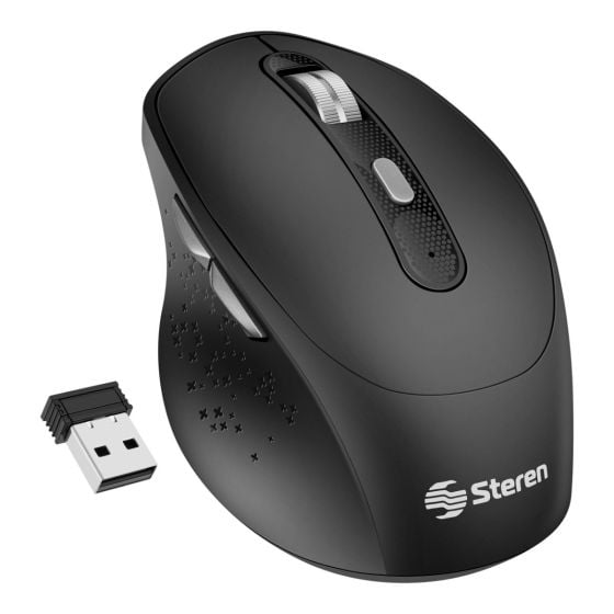 Mouse Bluetooth*/ RF, multidispositivo con batería reca