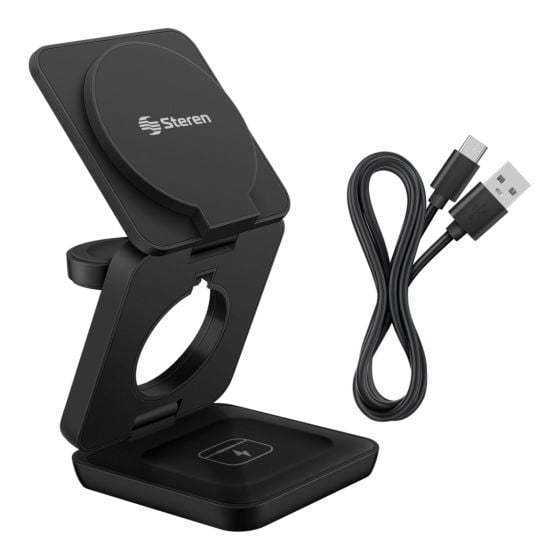 Cargador inalámbrico MagSafe* Qi en de hasta 15 W S