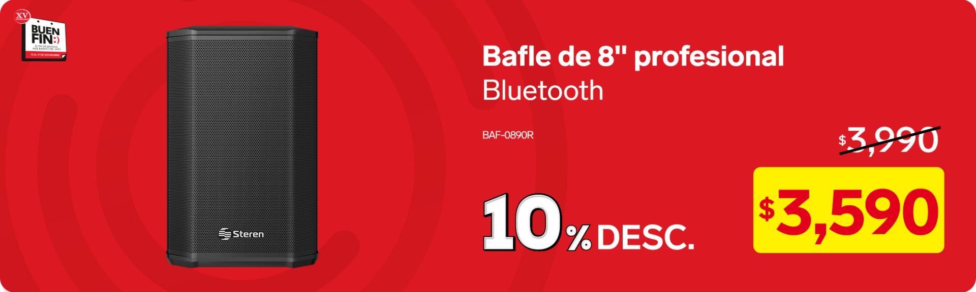 Buen Fin Product Banner