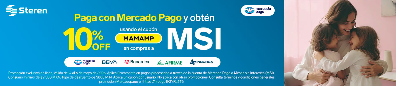 Cupón 10% Mercadopago